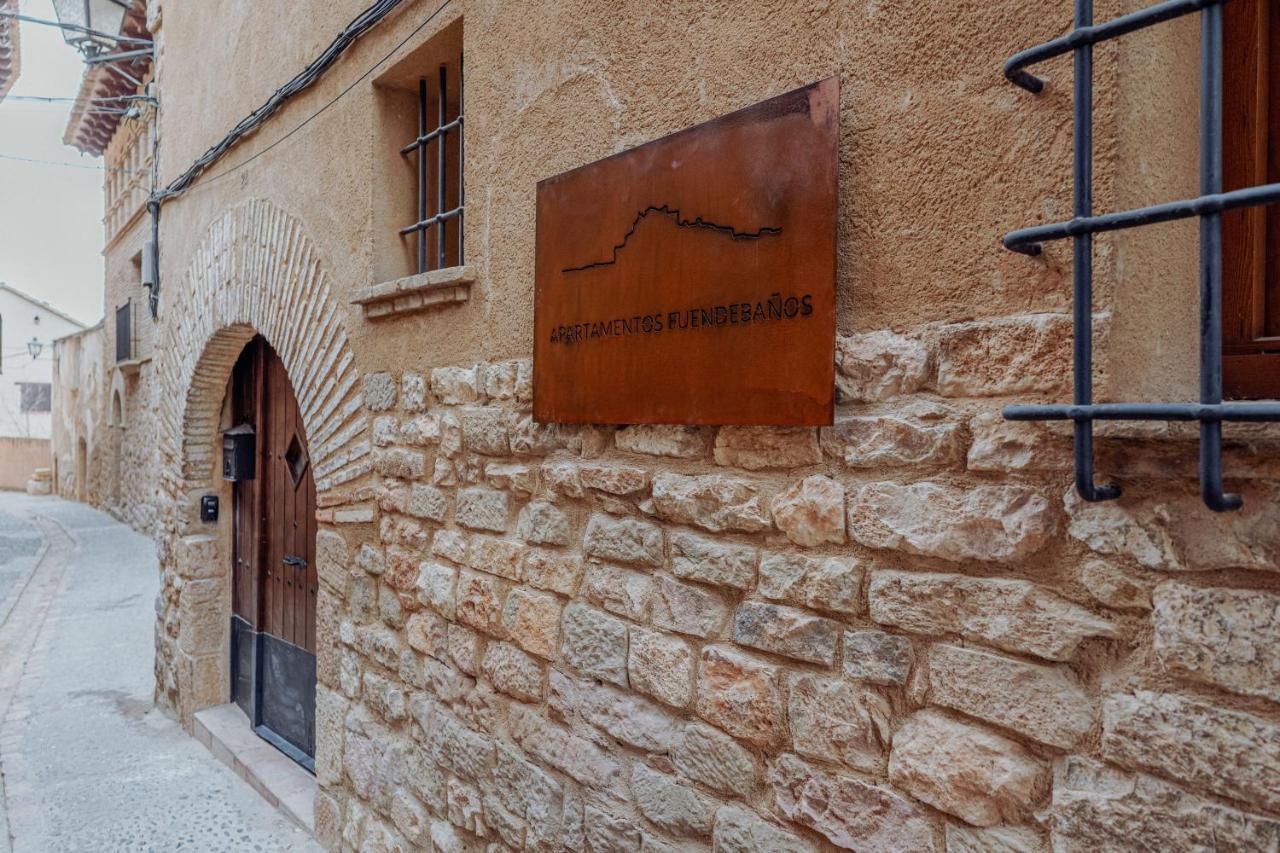 Apartamentos Fuendebanos Alquézar Buitenkant foto